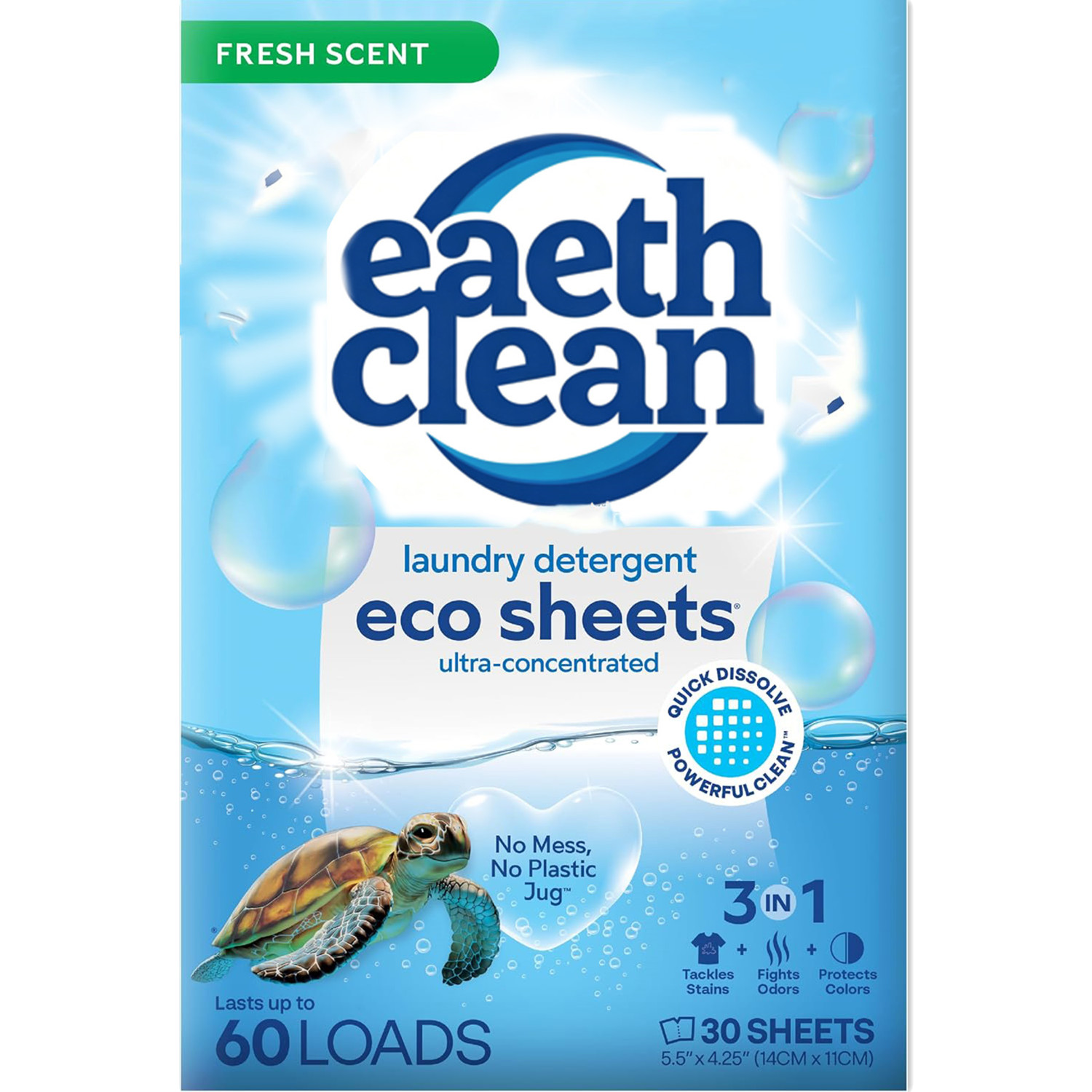 Laundry Strip Eco - 30 шт. листов для стирки с