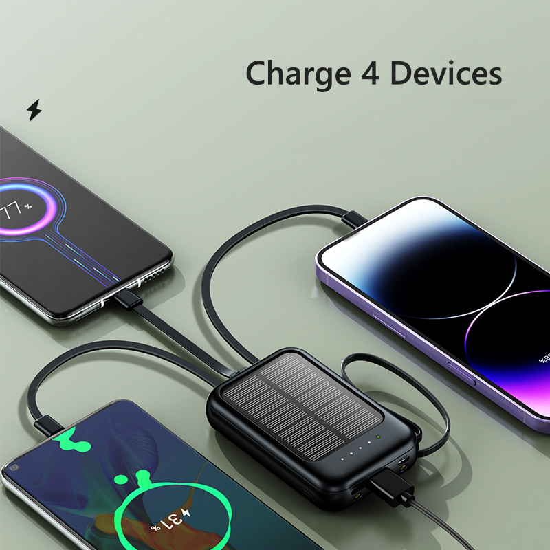 50000 мАч Solar Power Bank Вст – обзор и цена Solar Charger Panel Foldable